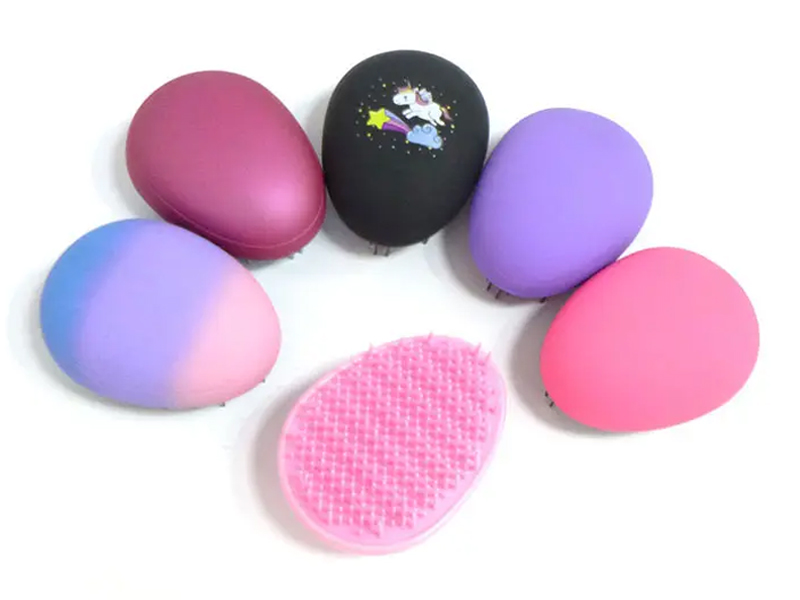 Egg Antistatická masáž Tangle Detangle Sprchový masážní hřeben