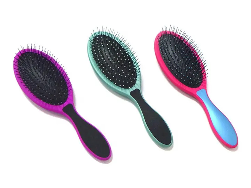 360 Tangle Multi Color Oval Black Wave kartáč na vlasy Denman