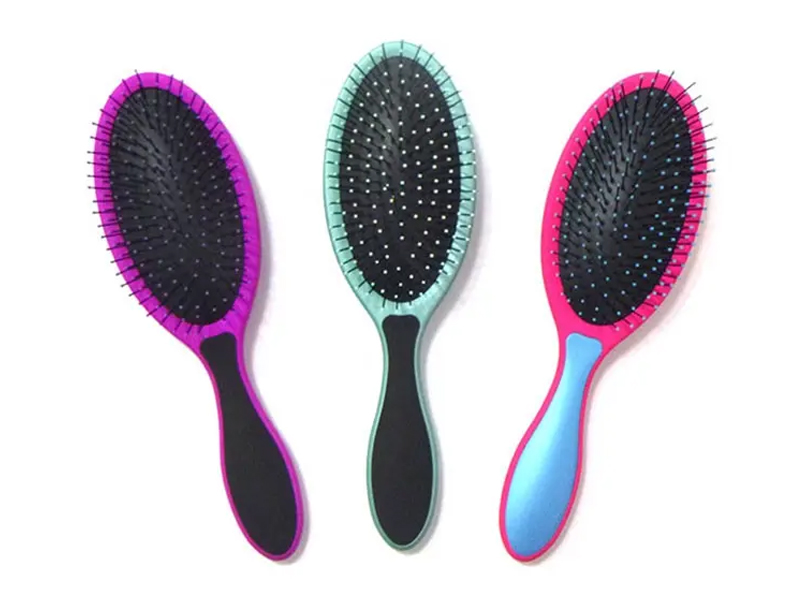 360 Tangle Multi Color Oval Black Wave kartáč na vlasy Denman